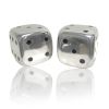 Buffed Aluminum Tabletop Sculpture – Modern Decorative Accent