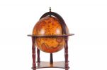 Walnut Solid Wood Game Sculpture – Hand‑Painted Tabletop Decorative Accent