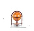 Walnut Solid Wood Game Sculpture – Hand‑Painted Tabletop Decorative Accent