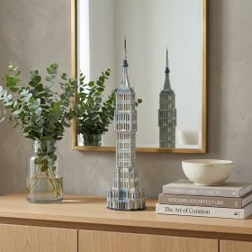 Empire State Building Iron Saving Box – Handmade Vintage Decorative Model