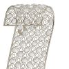 16" Gold Swirling Wall Sconce – Faux Crystal Decorative Accent
