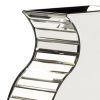 28" Clear Crystal Glass Statement Vase – Modern Elegance