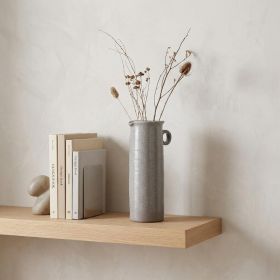 Tall Gray Speckle Decorative Ceramic Jug