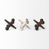 Set Of Three Iron Jack Sculptures