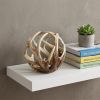 White Resin Antler Shaped Sculpture