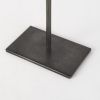 21" Gray Metal Tabletop Sculpture