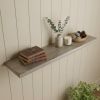 Solid Wood Wall Mounted Shelving Unit – Minimal Decorative Storage
