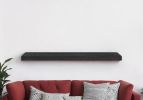 43" Black Wooden Floating Shelf
