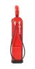 Red Metal Gas Pump Clock Sculpture