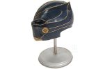 Black Panther Warrior King Helmet Collectible with Display Stand – Gold & Black Finish