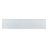 36" Black Mirrored Glass Console Table