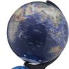 Illuminated Dual Globe – Modern Polyresin Decorative Accent