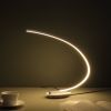 16" Silver Metal Desk LED Table Lamp
