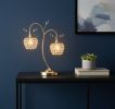 Golden Bloom Dual‑Glow Bedside Lamp