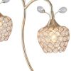 Golden Bloom Dual‑Glow Bedside Lamp