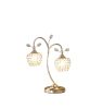 Golden Bloom Dual‑Glow Bedside Lamp