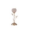 Rose Gold Crystal Bloom Bedside Lamp