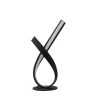 17" Black Bedside LED Table Lamp
