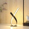 17" Black Bedside LED Table Lamp