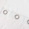 Set of Two 84"  White Solid Modern Window Panels