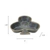 Black & Gold Cast Iron Club Vanity Tray – Rustic Decorative Catchall