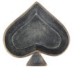 Cast Iron Ace of Spades Vanity Tray – Rustic Handmade Decorative Catchall