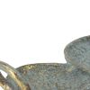 Cast Iron Tri‑Circle Vanity Tray with Handles – Rustic Handmade Decorative Catchall
