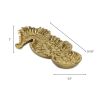 Cast Iron Seahorse Vanity Tray – Rustic Handmade Decorative Catchall