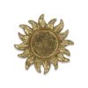 Cast Iron Sunburst Vanity Tray – Rustic Handmade Decorative Catchall