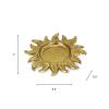 Cast Iron Sunburst Vanity Tray – Rustic Handmade Decorative Catchall