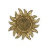 Cast Iron Sunburst Vanity Tray – Rustic Handmade Decorative Catchall