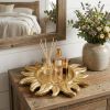 Cast Iron Sunburst Vanity Tray – Rustic Handmade Decorative Catchall