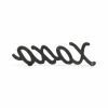 Cast Iron “XOXO” Hand Painted Sentiment Sculpture – Black or Gold