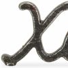 Cast Iron “XOXO” Hand Painted Sentiment Sculpture – Black or Gold