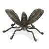 Black Cast Iron Butterfly Hand‑Painted Tabletop Sculpture