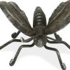 Black Cast Iron Butterfly Hand‑Painted Tabletop Sculpture