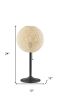 24" Antiqued Bronze Candlestick Table Lamp