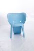 Set of Four Heavy Duty Plastic Juvenile Chairs – Blue