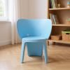 Set of Four Heavy Duty Plastic Juvenile Chairs – Blue