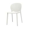 Set of Four Heavy Duty Plastic Juvenile Chairs – White