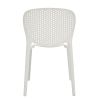 Set of Four Heavy Duty Plastic Juvenile Chairs – White