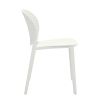 Set of Four Heavy Duty Plastic Juvenile Chairs – White