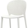 Set of Four Heavy Duty Plastic Juvenile Chairs – White