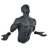6" x 4" Black Resin Bursting Man Hanging Dimensional Sculpture