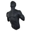 6" x 4" Black Resin Bursting Man Hanging Dimensional Sculpture