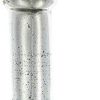30" Antiqued Silver Floral Glass Bottle Vase – Etched Vintage Tabletop Accent