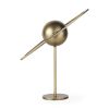 Gold Iron Solar System Tabletop Sculpture – Geometric Celestial Accent