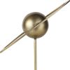 Gold Iron Solar System Tabletop Sculpture – Geometric Celestial Accent