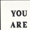 Black & White “You Are Loved” Framed Wall Decor – Modern Text Accent