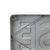 Gray Lake House Galvanized Metal Wall Decor – Rustic Text Accent